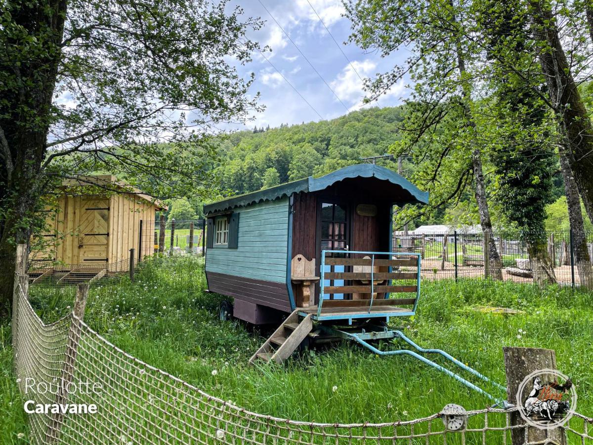Parc Animalier Du Herisson Villa Doucier Exteriör bild